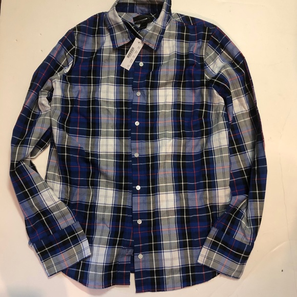 Sold!J. Crew #G8450 Perfect Fit Button-Front Shirt - Picture 1 of 4